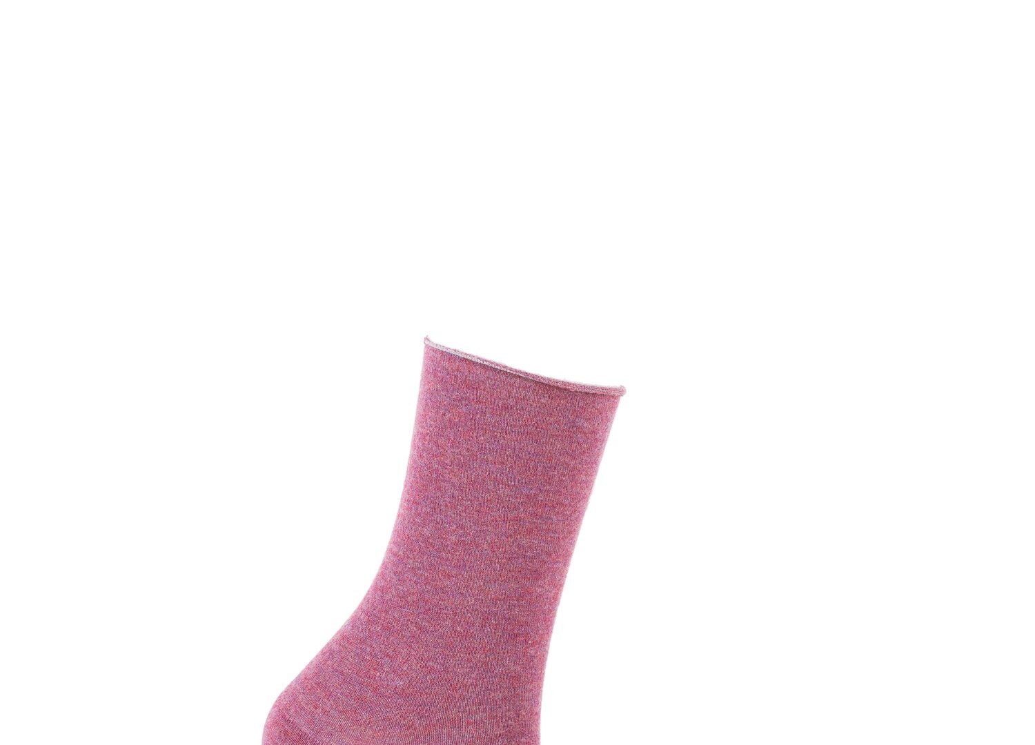 Calza da donna in morbido cashmere e viscosa con polso confortevole