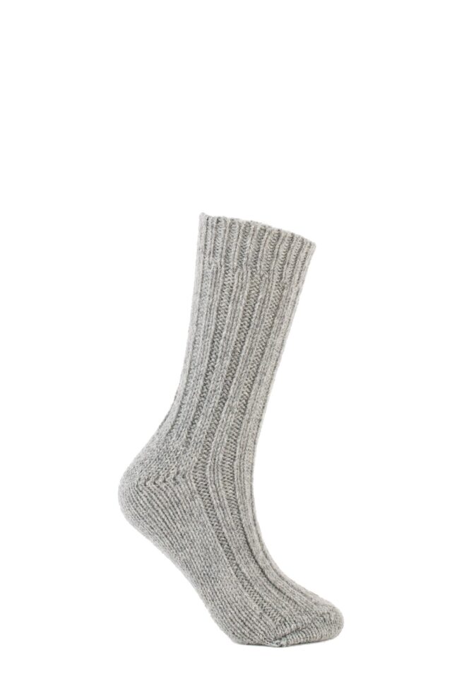 Calza in fibre naturali con tinte naturali