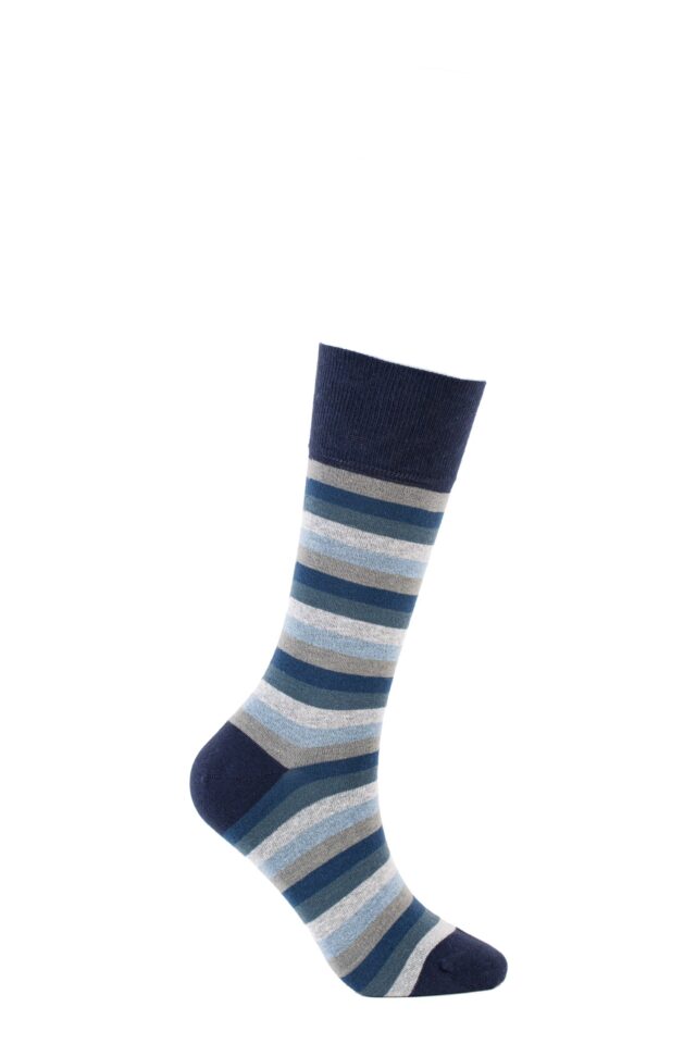 Calze uomo fantasia in pregiato cashmere e cotone