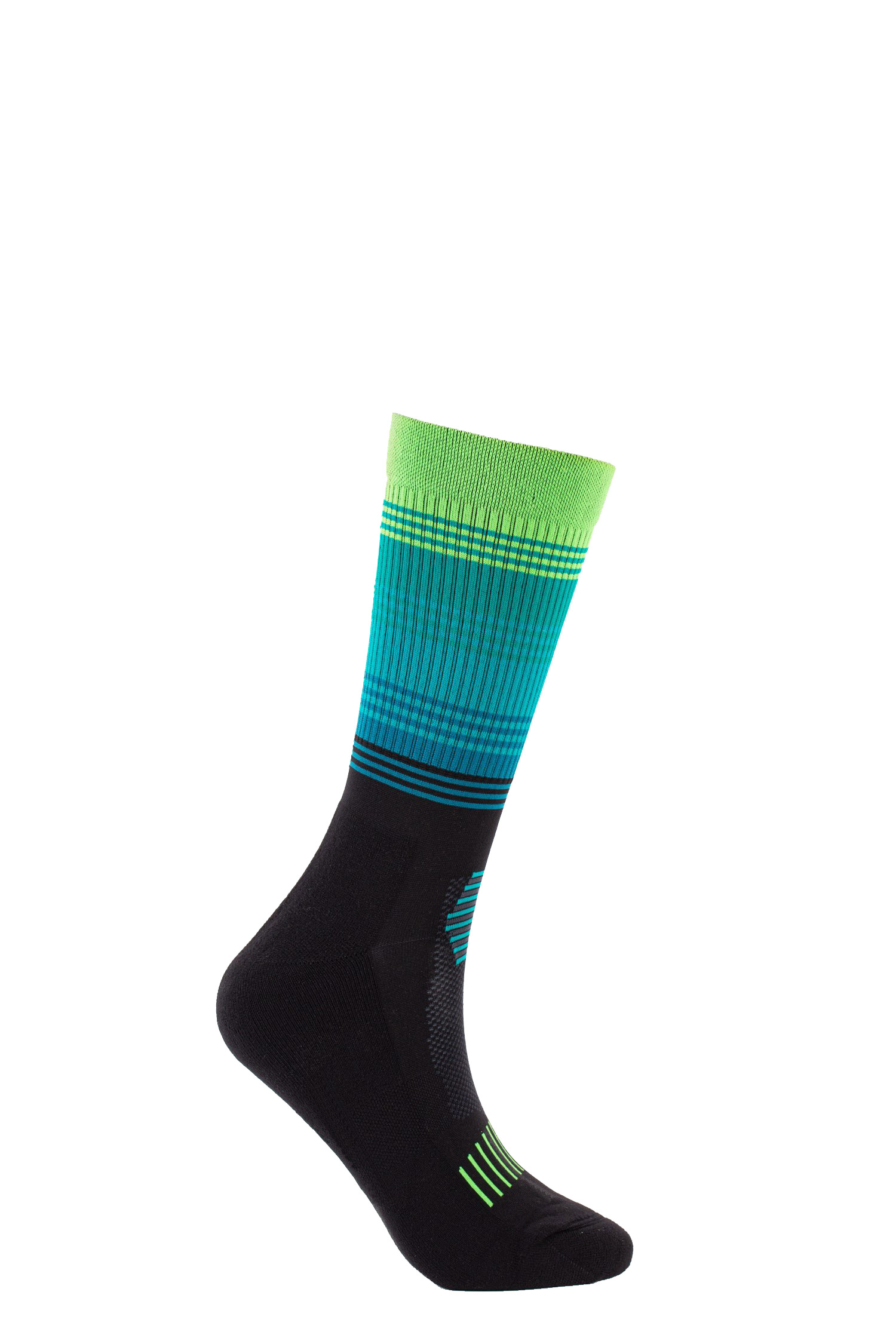 Calza multifunzione realizzata in coolmax