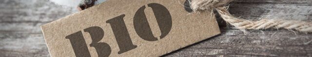 Dettaglio di un tag con scritto "Bio"
